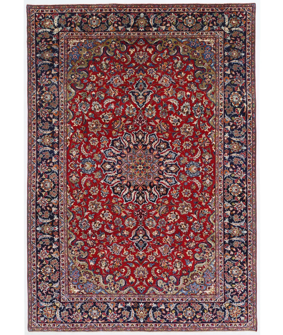 Red Rug Hand-Knotted | No. AT28840