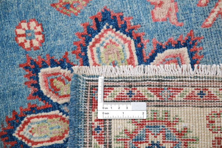 Afghan Kazak Rug 2' 11" x 4' 8" Hand-Knotted | No. AT28913