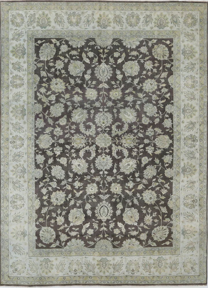 Indian Ziegler Rug 10' 0" x 13' 6" Hand-Knotted | No. AT28946