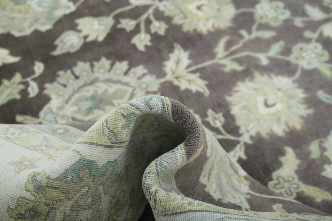 Indian Ziegler Rug 10' 0" x 13' 6" Hand-Knotted | No. AT28946