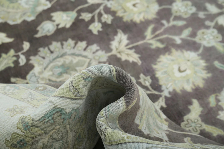 Indian Ziegler Rug 10' 0" x 13' 6" Hand-Knotted | No. AT28946