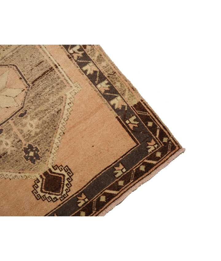 Turkish Yastik Runner Rug 4' 0" x 13' 4" Hand-Knotted | No. AT29072