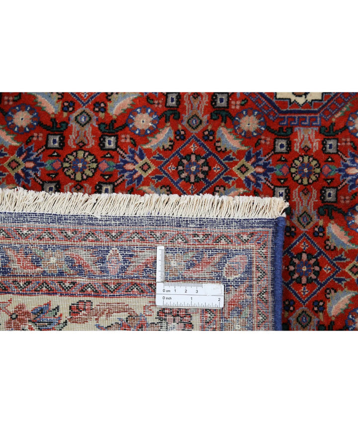 Persian Bijar Fine Rug 6' 7" x 9' 10" Hand-Knotted | No. AT29114