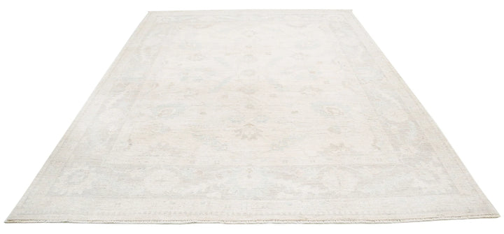 Afghan Oushak Rug 8' 1" x 10' 0" Hand-Knotted | No. AT29212