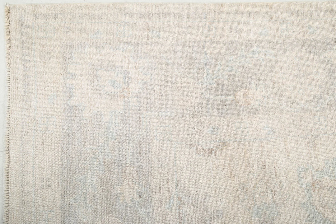 Afghan Oushak Rug 8' 1" x 10' 0" Hand-Knotted | No. AT29212
