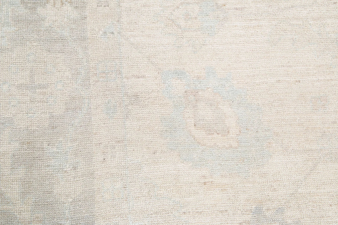 Afghan Oushak Rug 8' 1" x 10' 0" Hand-Knotted | No. AT29212