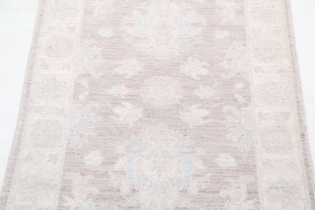 Afghan Serenity Rug 2' 1" x 3' 0" Hand-Knotted | No. AT29362