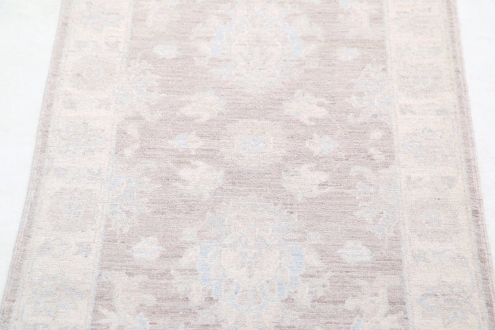 Afghan Serenity Rug 2' 1" x 3' 0" Hand-Knotted | No. AT29362