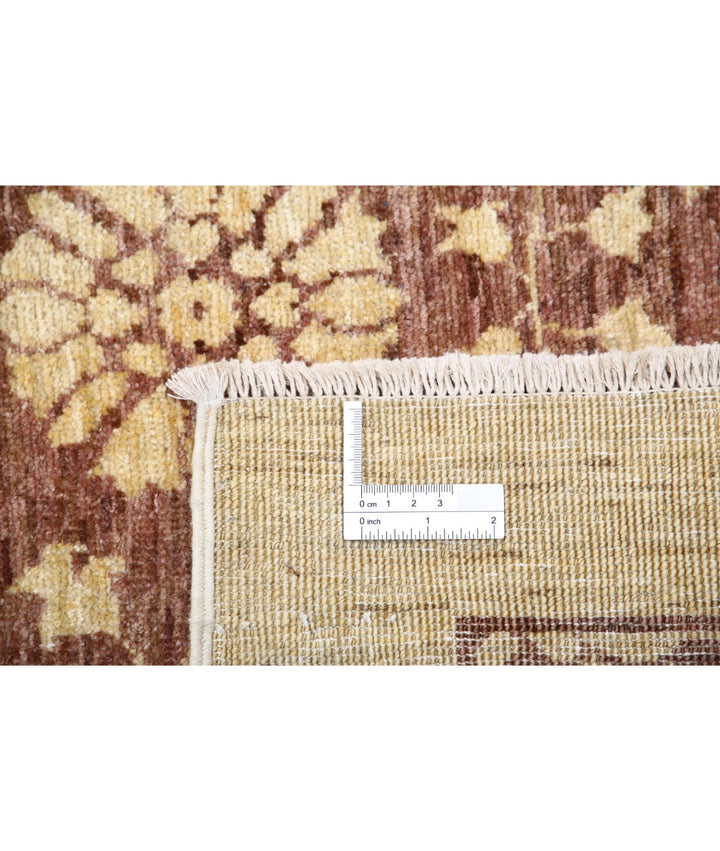 Afghan Modcar Rug 6' 1" x 8' 6" Hand-Knotted | No. AT29433