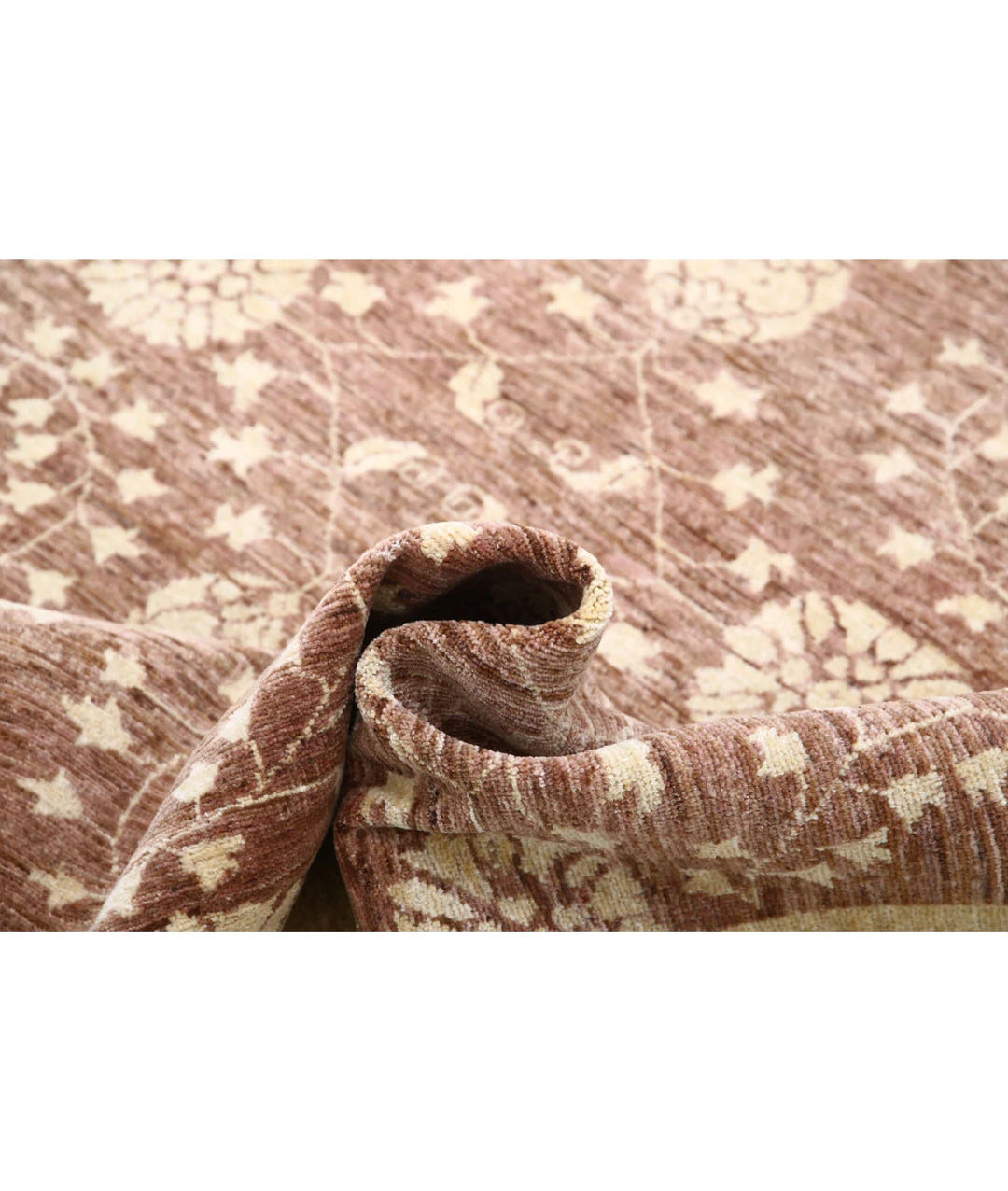 Afghan Modcar Rug 6' 1" x 8' 6" Hand-Knotted | No. AT29433