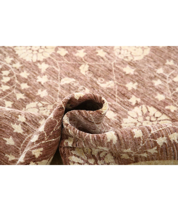 Afghan Modcar Rug 6' 1" x 8' 6" Hand-Knotted | No. AT29433