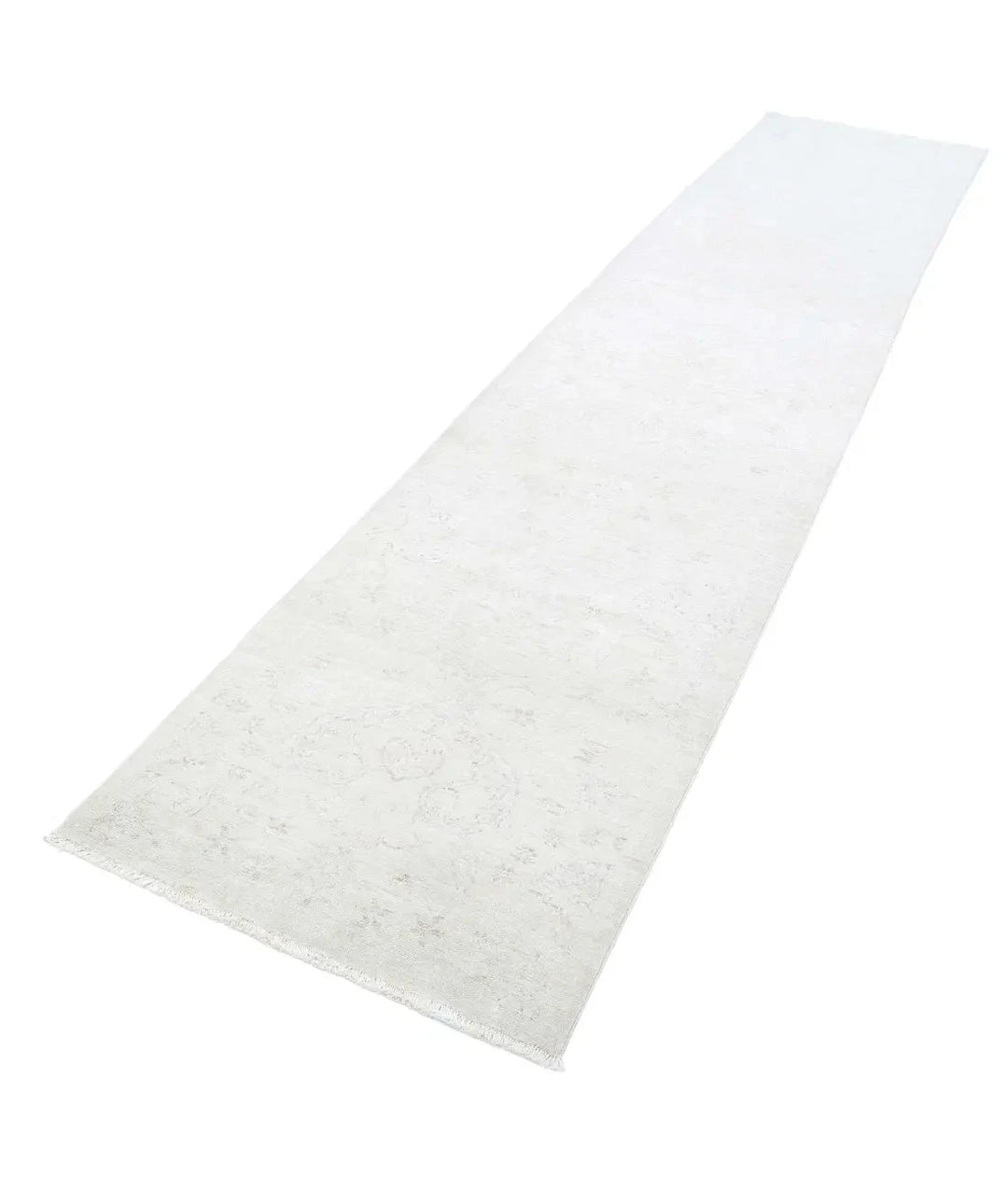 Afghan Serenity Runner Rug 2' 8" x 11' 11" Hand-Knotted | No. AT29452