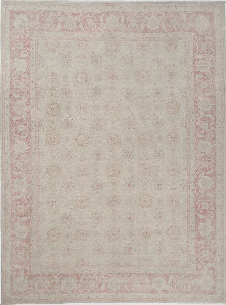 Afghan Serenity Rug 9' 11" x 13' 1" Hand-Knotted | No. AT29474