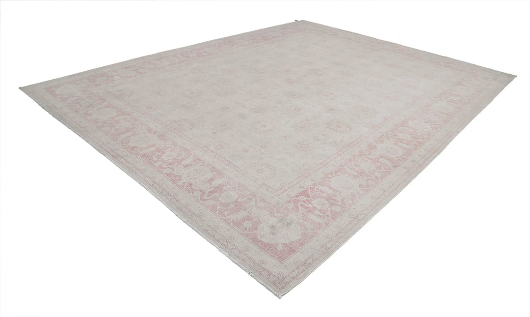 Afghan Serenity Rug 9' 11" x 13' 1" Hand-Knotted | No. AT29474