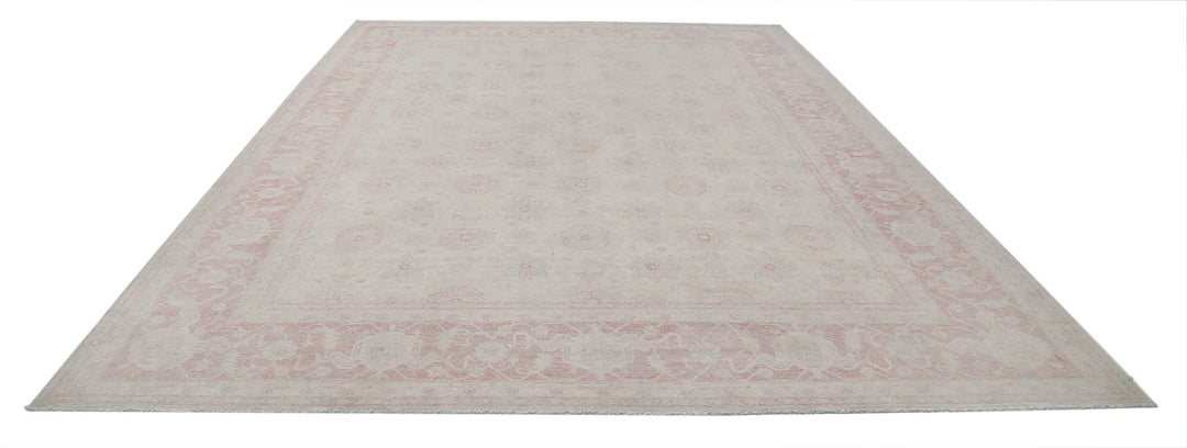 Afghan Serenity Rug 9' 11" x 13' 1" Hand-Knotted | No. AT29474