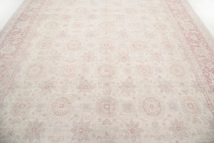 Afghan Serenity Rug 9' 11" x 13' 1" Hand-Knotted | No. AT29474