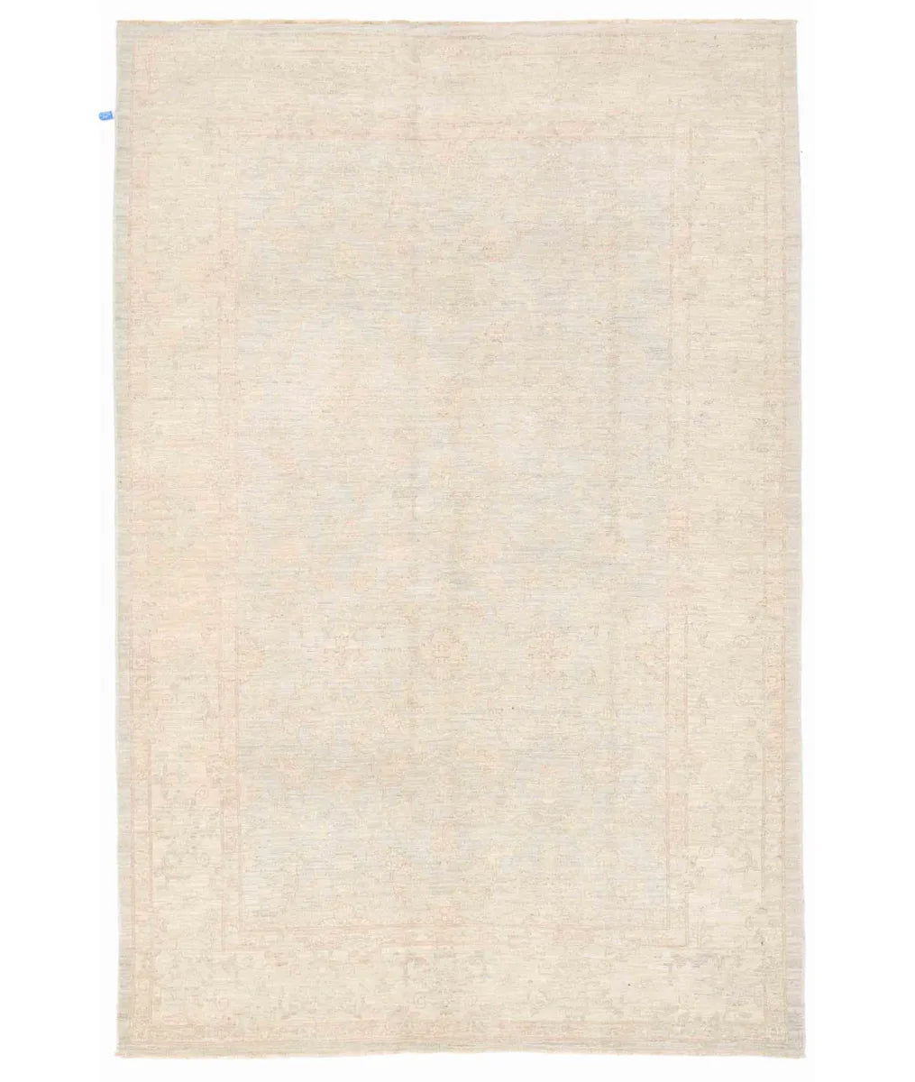 Blue Afghan Oriental Rug 2' 5" x 9' 9" Hand-Knotted | No. AT29508