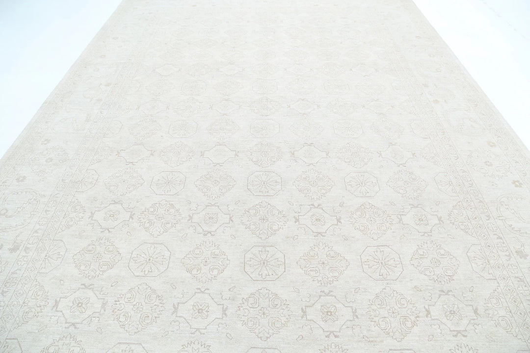 Afghan Serenity Rug 9' 9" x 13' 7" Hand-Knotted | No. AT29565