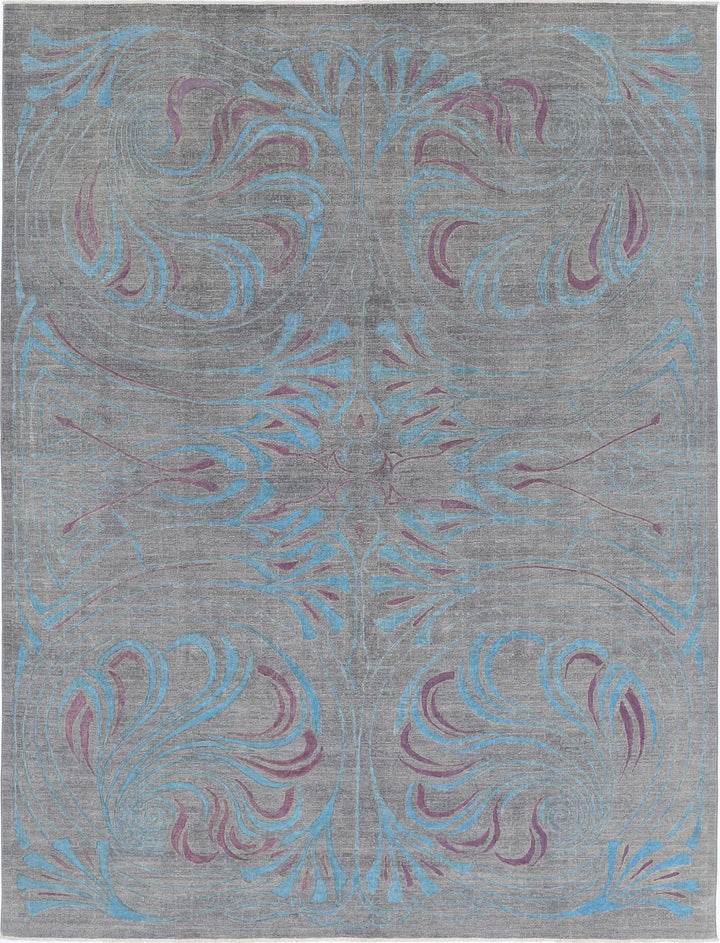 Afghan Oriental Rug 8' 10" x 11' 6" Hand-Knotted | No. AT29671