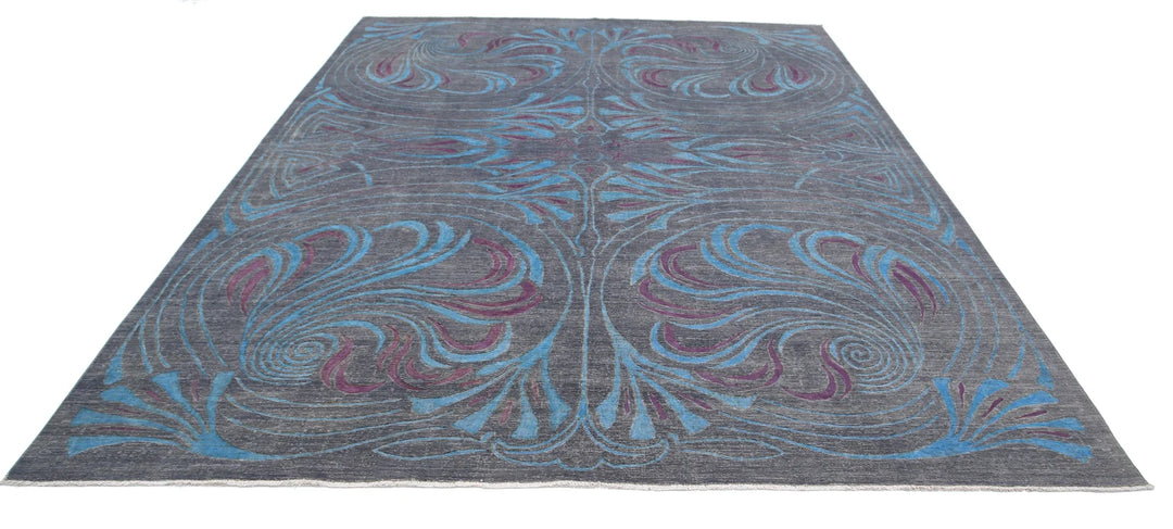 Afghan Oriental Rug 8' 10" x 11' 6" Hand-Knotted | No. AT29671