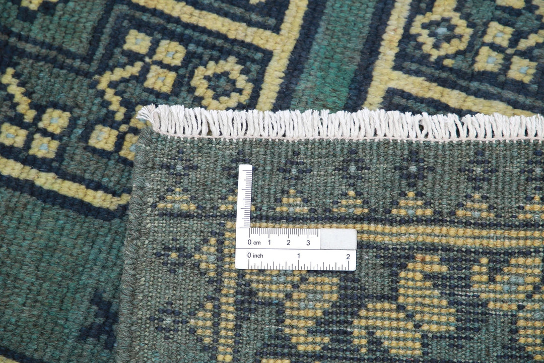 Afghan Akcha Revival Rug 5' 1" x 6' 2" Hand-Knotted | No. AT29850
