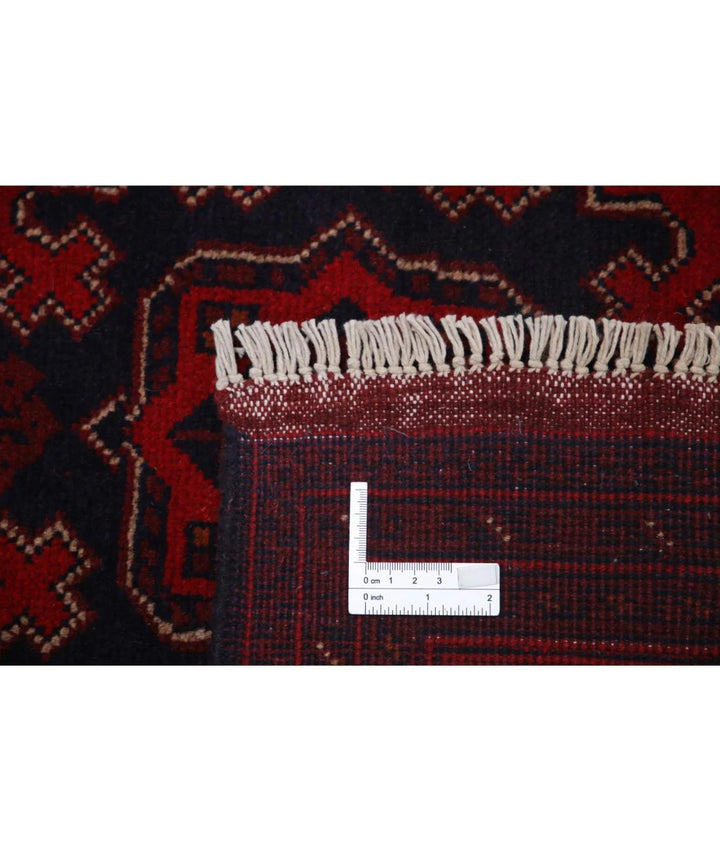 Afghan Khal Muhammadi Rug 5' 0" x 6' 8" Hand-Knotted | No. AT29897