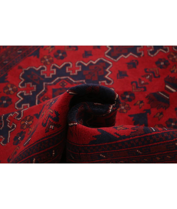 Afghan Khal Muhammadi Rug 5' 0" x 6' 8" Hand-Knotted | No. AT29897