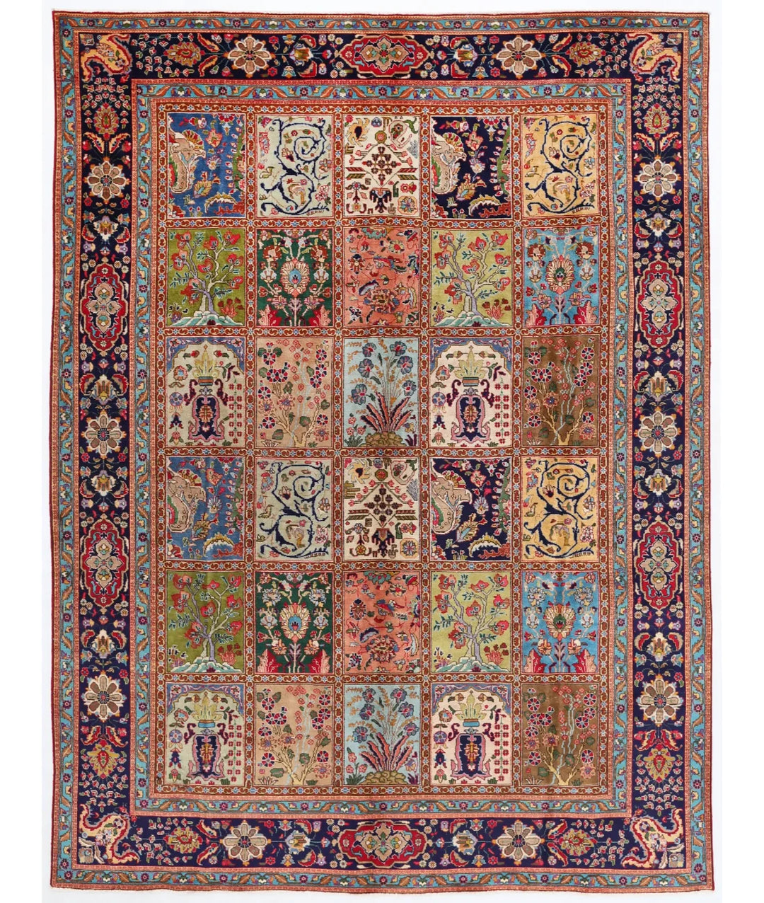 Multicolor Rug Hand-Knotted | No. AT29940
