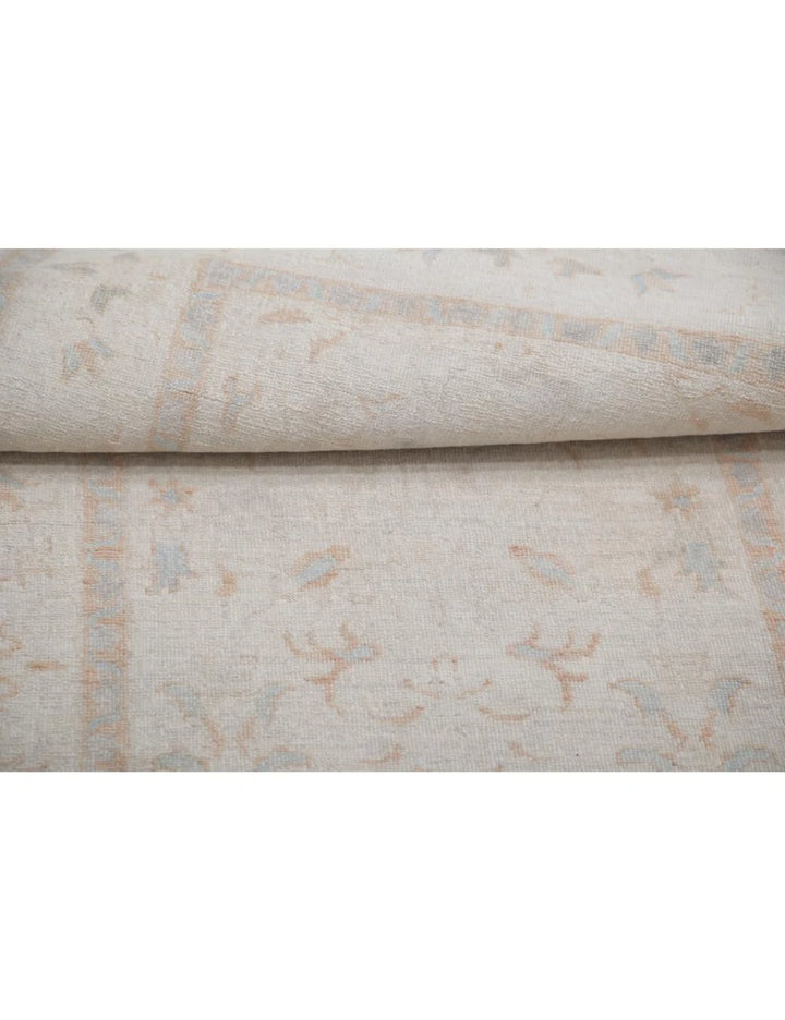 Afghan Serenity Runner Rug 2' 10" x 7' 7" Hand-Knotted | No. AT30175