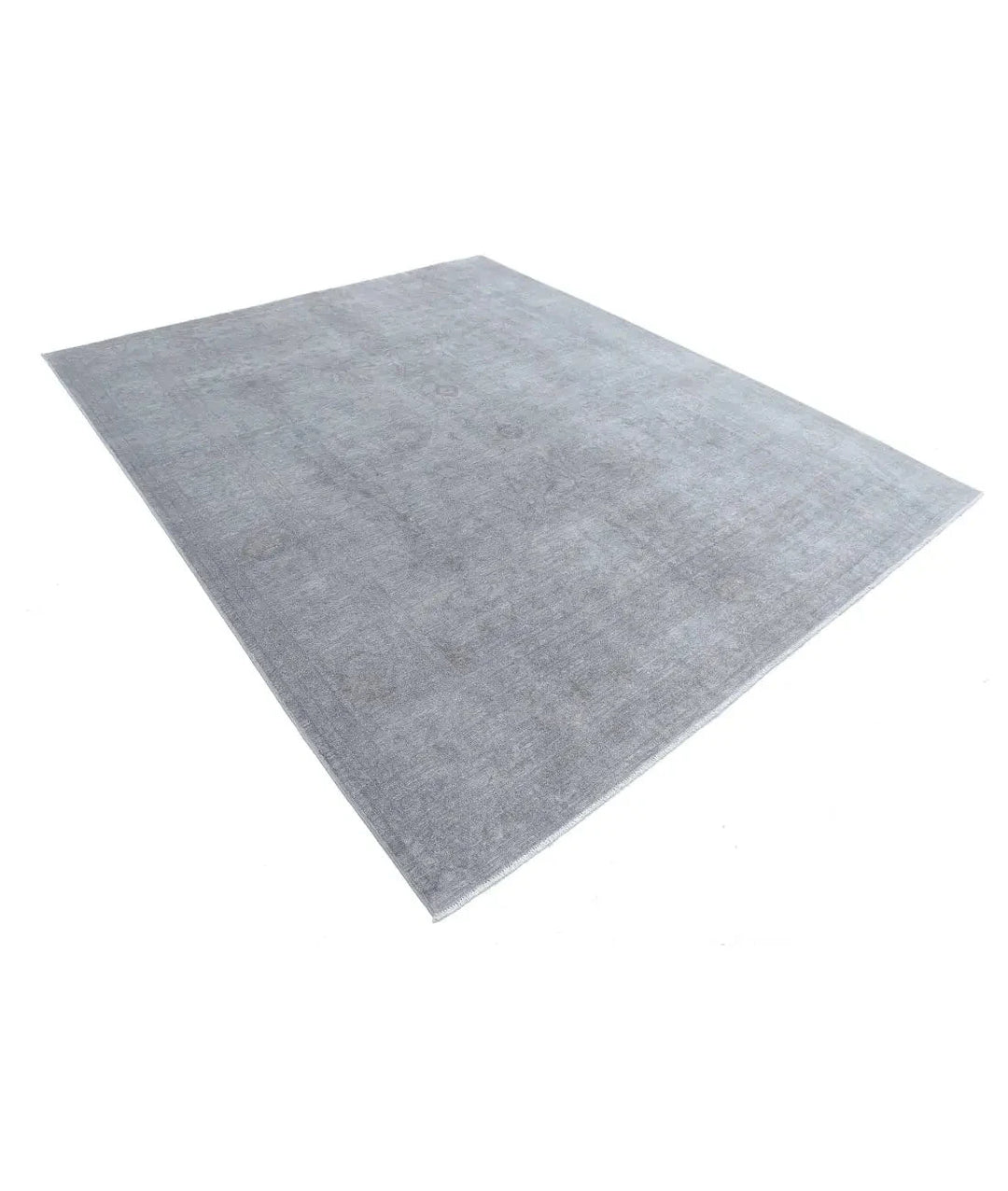 Afghan Overdye Rug 7' 10" x 9' 6" Hand-Knotted | No. AT30363