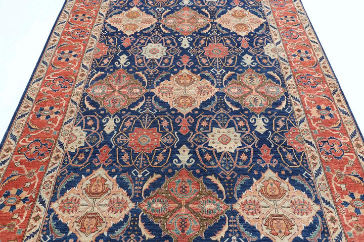 Afghan Ariana Haji Jalili Rug 6' 0" x 9' 1" Hand-Knotted | No. AT30398