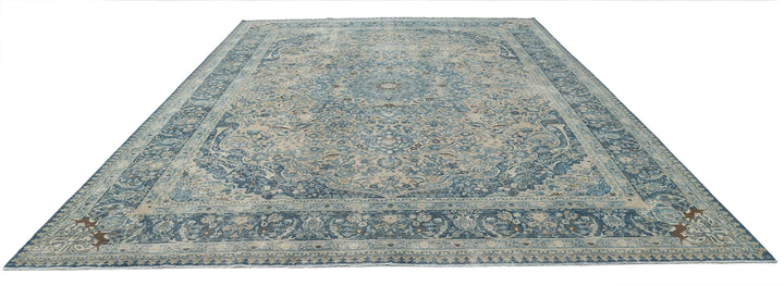 Persian Tabriz Rug 11' 1" x 14' 9" Hand-Knotted | No. AT30440