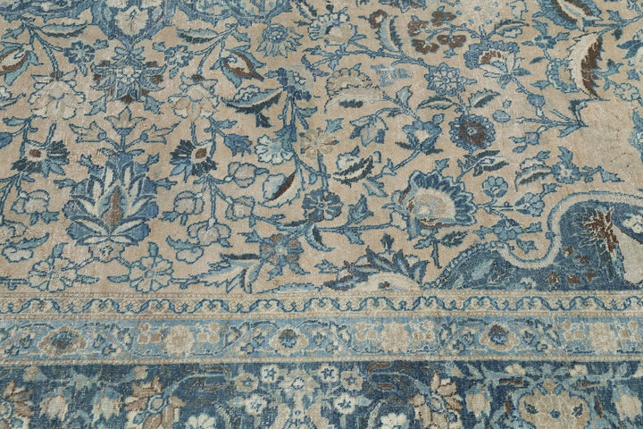 Persian Tabriz Rug 11' 1" x 14' 9" Hand-Knotted | No. AT30440