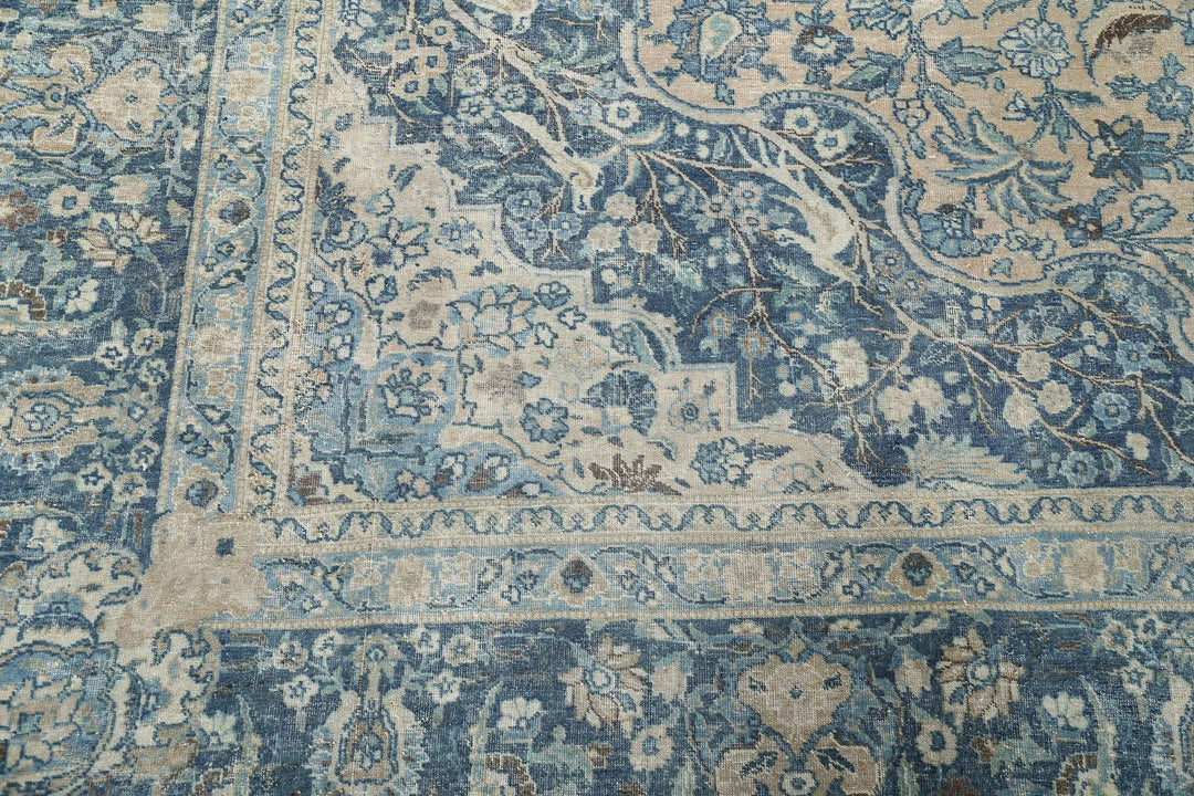 Persian Tabriz Rug 11' 1" x 14' 9" Hand-Knotted | No. AT30440