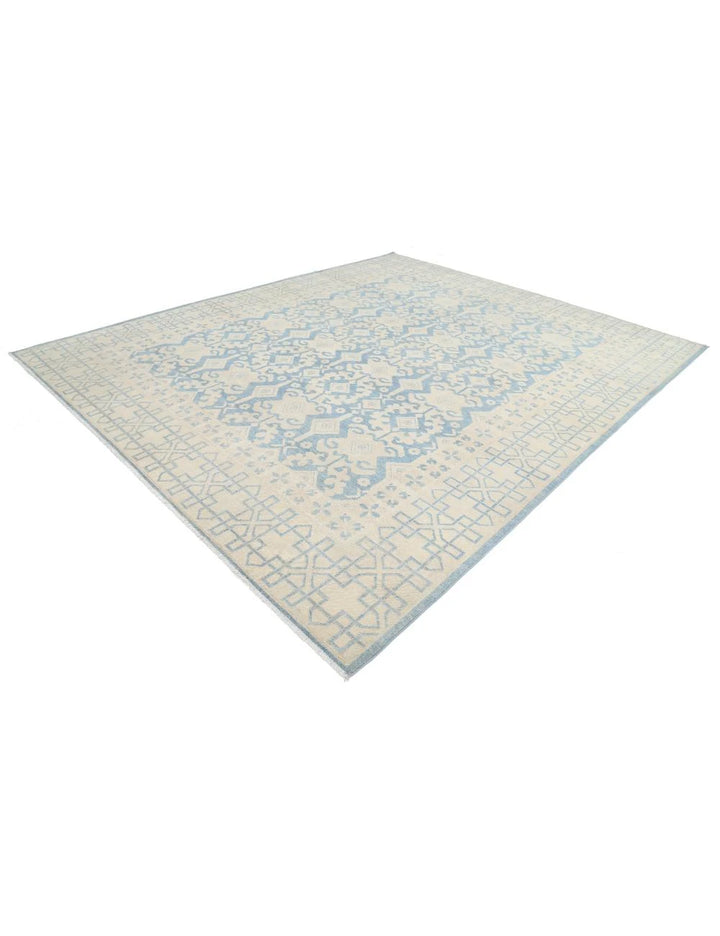 Afghan Khotan Rug 9' 10" x 12' 2" Hand-Knotted | No. AT30524
