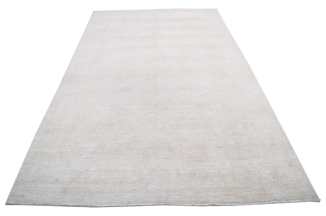Afghan Tabriz Rug 5' 7" x 8' 9" Hand-Knotted | No. AT30585