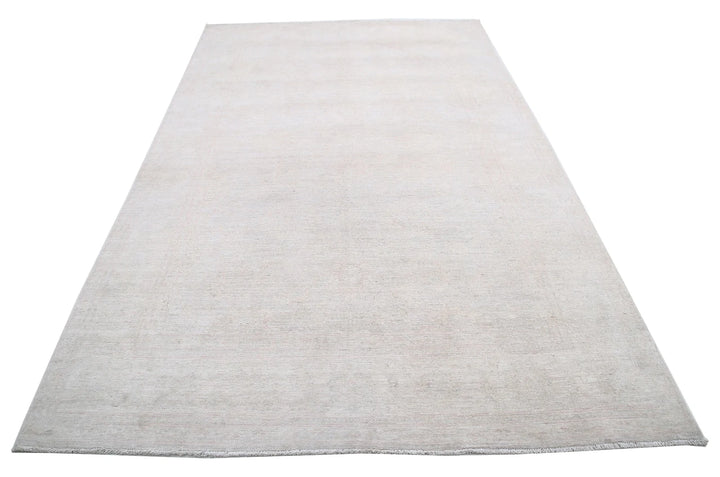 Afghan Tabriz Rug 5' 7" x 8' 9" Hand-Knotted | No. AT30585