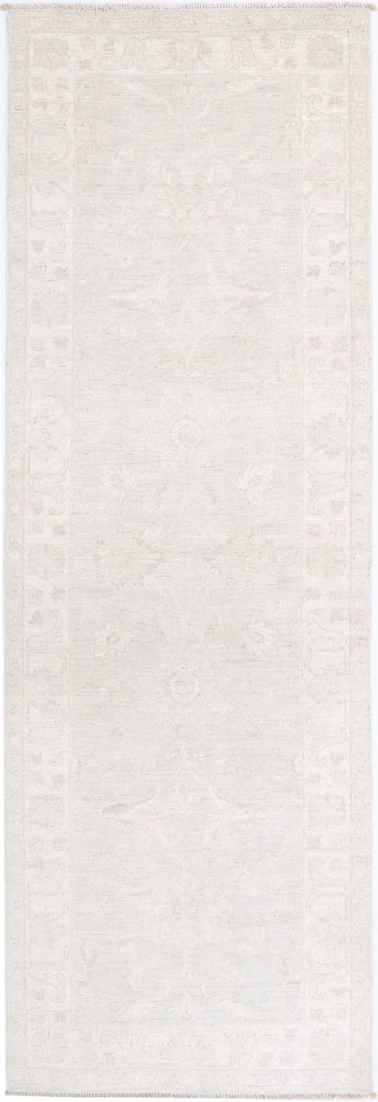 Afghan Runner Rug 2' 7" x 8' 5" Hand-Knotted | No. AT30724