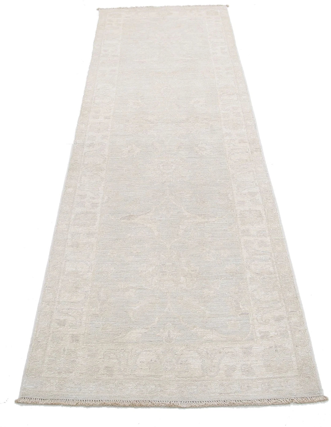 Afghan Runner Rug 2' 7" x 8' 5" Hand-Knotted | No. AT30724