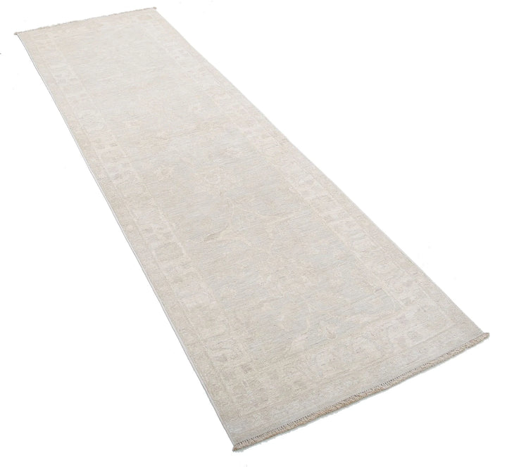 Afghan Runner Rug 2' 7" x 8' 5" Hand-Knotted | No. AT30724