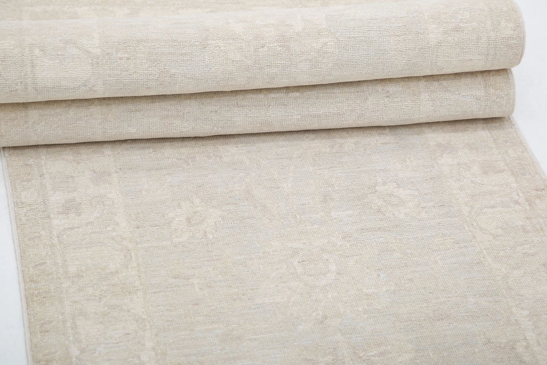 Afghan Runner Rug 2' 7" x 8' 5" Hand-Knotted | No. AT30724