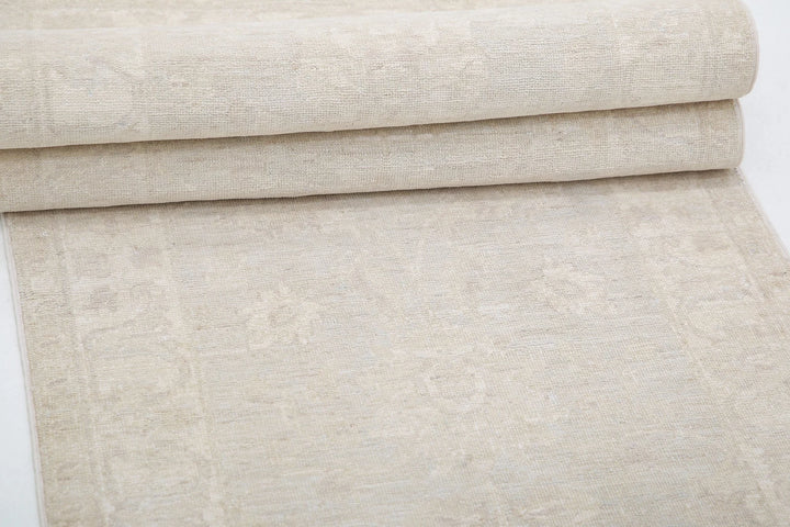 Afghan Runner Rug 2' 7" x 8' 5" Hand-Knotted | No. AT30724