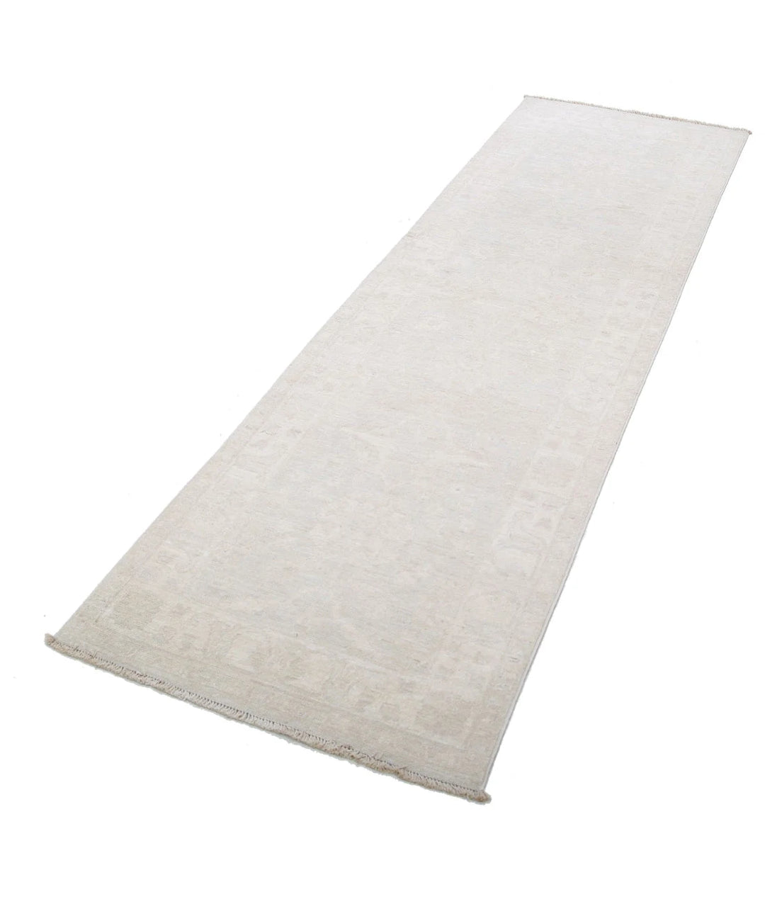 Afghan Runner Rug 2' 7" x 8' 5" Hand-Knotted | No. AT30724