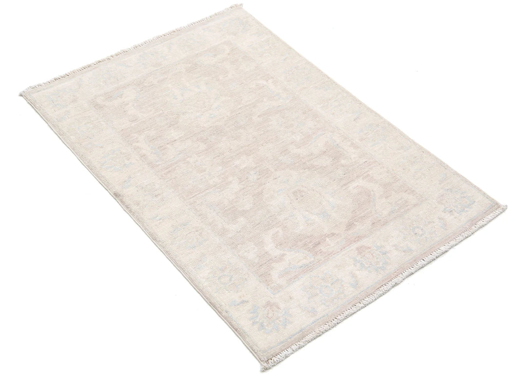 Afghan Serenity Rug 2' 1" x 3' 0" Hand-Knotted | No. AT30743