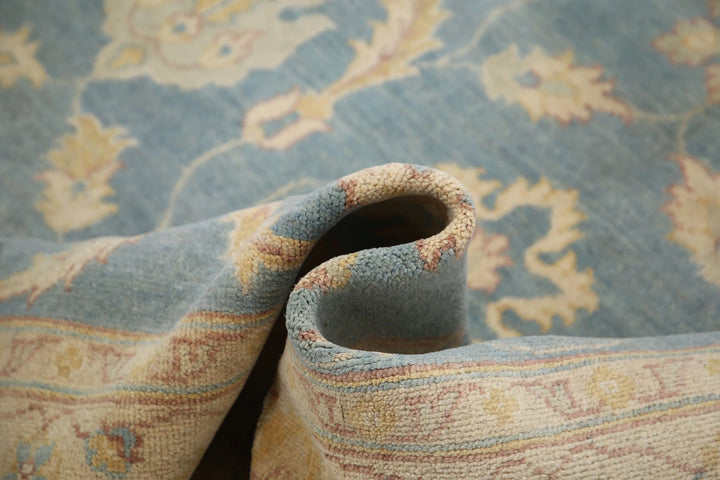 Afghan Ziegler Rug 5' 11" x 8' 10" Hand-Knotted | No. AT30751