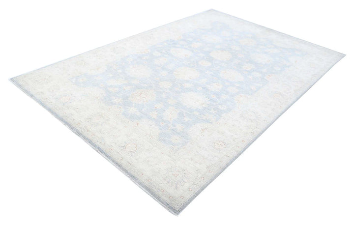 Afghan Serenity Rug 6' 4" x 9' 10" Hand-Knotted | No. AT30768