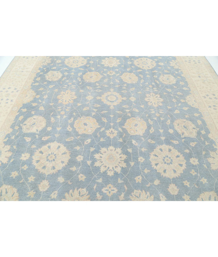 Afghan Kazak Rug 9' 7" x 13' 4" Hand-Knotted | No. AT30834