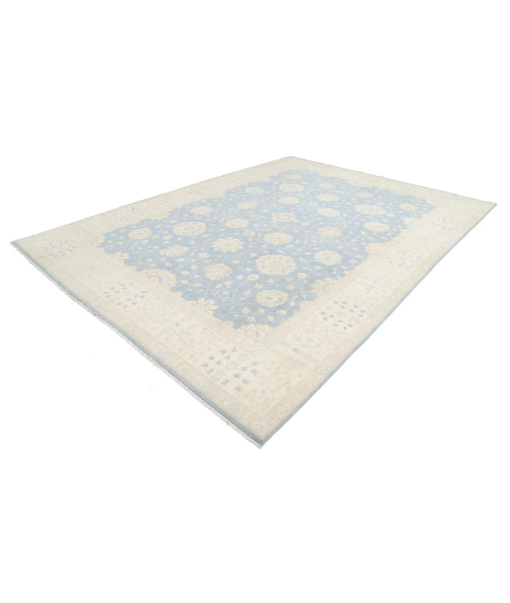 Afghan Kazak Rug 9' 7" x 13' 4" Hand-Knotted | No. AT30834