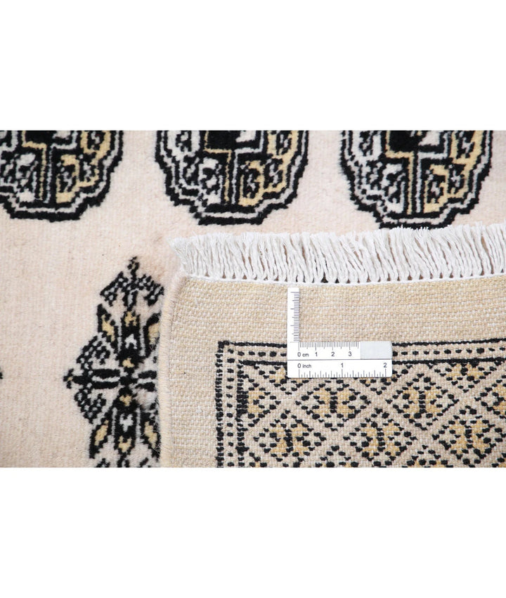 Pakistani Bokhara Rug 8' 0" x 10' 0" Hand-Knotted | No. AT30952