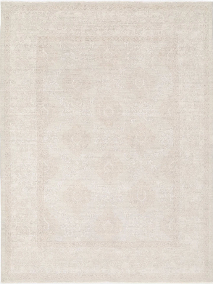 Afghan Serenity Rug 9' 1" x 12' 0" Hand-Knotted | No. AT31146
